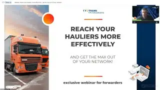 How can freight forwarders quickly reach carriers to expand transport capacity? | Trans.eu Webinar