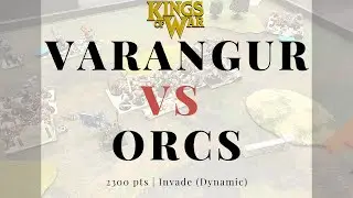 Kings of War Battle Report 91: Varangur VS Orcs