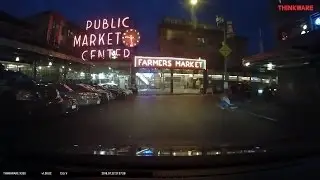 Thinkware X330 Road Trip Series: Night Cruise in Seattle, WA.