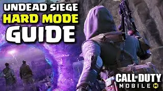 How to beat HARD MODE in Undead Siege GUIDE | COD Mobile Zombies