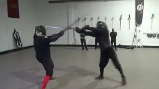 HEMA | Steel Longsword Sparring | Sala Batallador