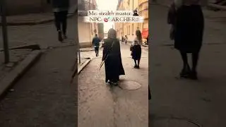 My RPG stealth level: 100. Real world: 0 #cosplay #assassin #game #meme #elf