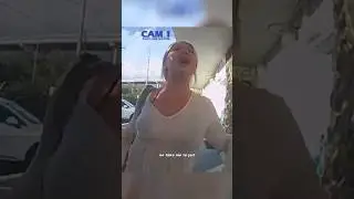 Her Husband Got Tired And Left Her With Cops To Be Arrested