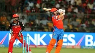 Aaron finch fastest ipl 50 34-ball 72 RCB vs GL 27-4-2017 match highlight