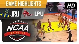 JRU vs. LPU | NCAA 93 | MB Game Highlights | July 11, 2017