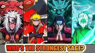 Sage Mode Explained | The 6 Strongest Users in Naruto