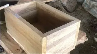 How To Make Wooden Money savings Box || Hand Crafts07