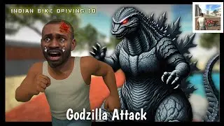 Godzilla Attack My City | Indian Bike Driving 3d | Malayalam |