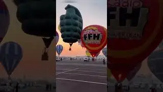 QATAR BALLOONS FESTIVAL IS STILL ONN #viral #qatar #trending #youtubeshorts #shorts #balloons