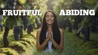 FRUITFULABIDING || ABIDE IN CHRIST AND BEAR MUCH FRUIT// @GraceForPurpose @DailyJesusDevotional