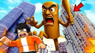 ESCAPE From GIANT TUNG TUNG SAHUR TEMPLE in Roblox !!!
