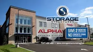Storage Structures - Alpha Framing System Time-lapse in Ridgeland, MS