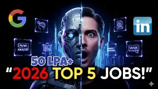 &ldquo;Top 5 Most Demanding Jobs in 2026 (Future-Proof Careers)&rdquo; @youtubecreators #india