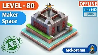Mekorama Level 80 : Maker Space : Walkthrough Mekorama story Full Gameplay Video (Easy)