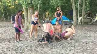 Water Boarding at Cherry Beach