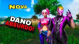 DANO ABSURDO! COM A MELHOR COMBINA&Ccedil;&Atilde;O DESSES PERSONAGENS FREE FIRE! ATUALIZADO 
