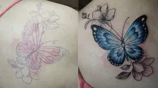 Butterfly Cover Up Tattoo #philtag #philtagrizalchapter #philtagmember