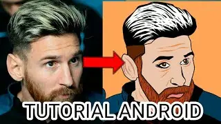 cara edit foto kartun di android