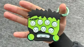 Mini Hulk Speed Push Pop It Game Unboxing & Review 2024 - Super Satisfying electronic Game Console