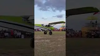 Nose down, tail up &mdash; that&rsquo;s how this Cub gets up. #stol #aeroplane