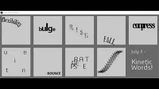 Kinetic Words