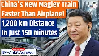 Forget planes, China's new maglev train just hit 600 km/h | Ankit Agrawal Study IQ