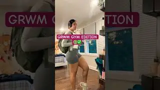 #grwm gym edition ✅🎀 #fitness #grwm #motivationfitness #morningroutine