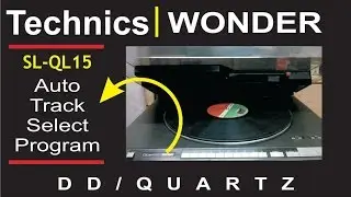 Technics SL QL15 Direct Drive Quartz Fully Automatic Turntable