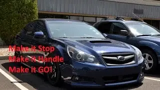 Subaru Legacy 2.5GT | Видеоблог | С чего начать моддинг?