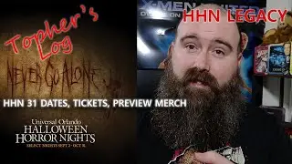 HHN 31 Dates, Tickets, & Preview Merch Revealed | Topher's Log