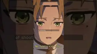 The Lie Elinalise Used To Convince Rudeus To Marry Roxy || Mushoku Tensei || #shorts