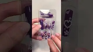 First Time Using Fake Nails Extensions 🥰 OMG 😳 #amazinghacks #nailart #nailartdesigns #shorts #viral