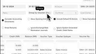 Accounting ( View Ledger )