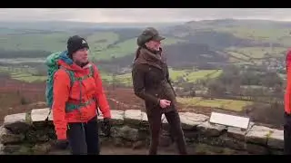 Princess Kate in country casual style during a walk in the Peak District