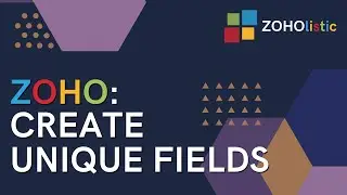 Create Unique Fields in Zoho CRM  | AVOID DUPLICATE RECORDS