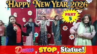Dance..Stop.. Statue | Happy New Year Celebration 2026 | Evotsava | Dance Game Fun