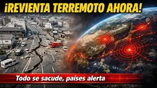 &iexcl;ULTIMO MINUTO! TIEMBLA FUERTE TERREMOTO - MILES DE SISMOS SACUDEN M&Eacute;XICO - PA&Iacute;SES ALERTA