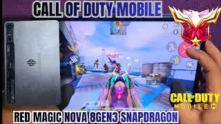 Red Magic Nova Tablet Gamer 8gen3 snapdragon//Cod Mobile 144 FPS / Multijugador 70 Kills 