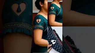 Trending blouse dil wala baju ka design cutting and stitching#blousedesign #fashionabl sleeve design