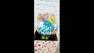 Ballon im Karton. Verschicke Freude in die Welt mit unseren Heliumballons