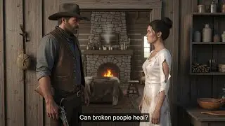 Gruff Cowboy Opened His Door To A Lost Bride, She Asked 