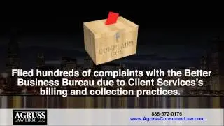 Stop Client Services Debt Harassment
