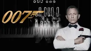007 James Bond Theme Piano Cover | Hans Zimmer No Time To Die OST | Billie Eilish