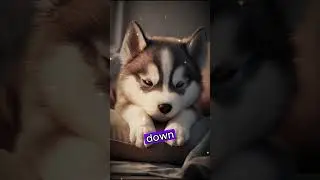 Goodnight Siberian Husky Puppy🌙🐶 ULTIMATE Calming Bedtime Story for Babies and Toddlers #short
