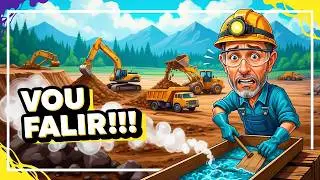 Essa Escava&ccedil;&atilde;o Me Deixou Nervoso no Gold Mining Simulator