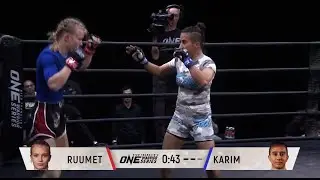 Pakistan's 1st Female MMA Fighter Anita Karim beats Estonia's Marie Ruumet in ONE Warrior Series 10