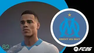 Marseille Player Faces + Stats | Full Squad | EA FC26
