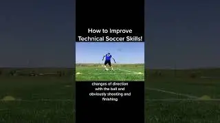 How to improve technical soccer skills! #soccerskills #soccerdrills #soccertips #soccertraining