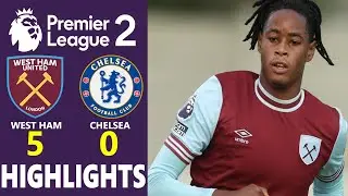 TOTAL MASSACRE🔥 West Ham vs Chelsea Highlights | U21 Premier League 2025/26