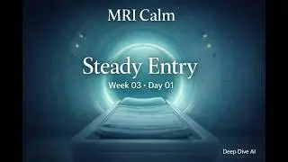 MRI Calm — Week 03 · Day 01Steady Entry · Quiet Middle · Soft Exit